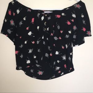 Floral Off the Shoulder Top